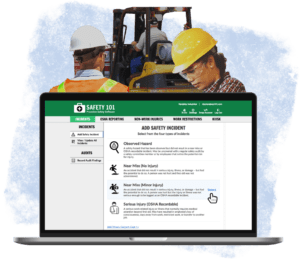 Safety 101 helps any company, college, university, government agency, city or any other organization proactively manage their safety program with workplace safety software
