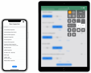 Operate the Safety 101 mobile inspection app in off-line mode without cell service when conducting toolbox talks, JSA's, periodic inspections and more